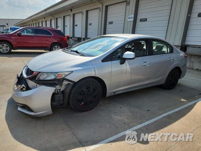 2013 HONDA CIVIC LX 19XFB2F51DE075807 - główne zdjęcie licytacji z USA - miniatura