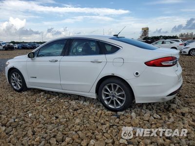 Drugie zdjęcie samochodu z przodu: 2017 FORD FUSION SE HYBRID VIN:3FA6P0LU7HR409425 - miniatura