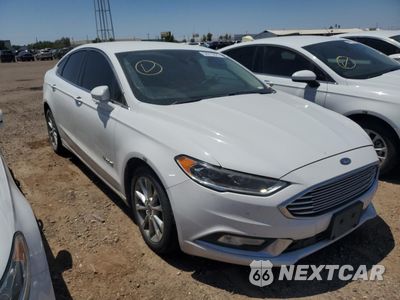 Czwarte zdjęcie samochodu z boku: 2017 FORD FUSION SE HYBRID VIN:3FA6P0LU5HR409178 - miniatura