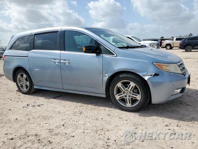 Czwarte zdjęcie samochodu z boku: 2013 HONDA ODYSSEY TOURING VIN:5FNRL5H96DB068096 - miniatura