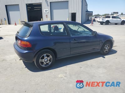 Trzecie zdjęcie samochodu z tyłu: 1992 HONDA CIVIC DX VIN:2HGEH2355NH552535 - miniatura