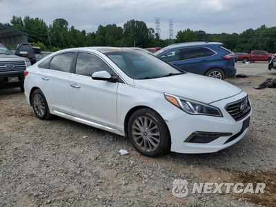 Czwarte zdjęcie samochodu z boku: 2015 HYUNDAI SONATA SPORT VIN:5NPE34AF4FH115400 - miniatura