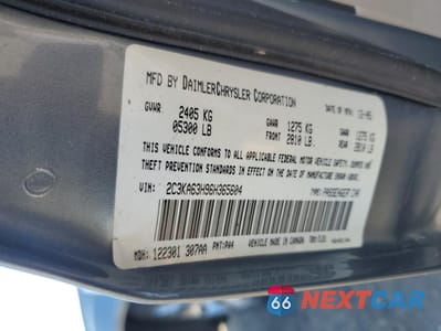 Zdjęcie 13 z 15 samochodu: 2006 CHRYSLER 300C VIN:2C3KA63H96H365604 - miniatura