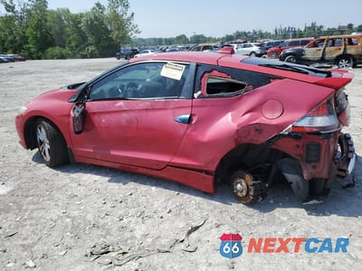 Drugie zdjęcie samochodu z przodu: 2011 HONDA CR-Z EX VIN:JHMZF1C60BS014983 - miniatura