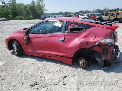 Drugie zdjęcie samochodu z przodu: 2011 HONDA CR-Z EX VIN:JHMZF1C60BS014983 - miniatura