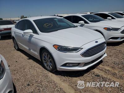 Czwarte zdjęcie samochodu z boku: 2017 FORD FUSION SE HYBRID VIN:3FA6P0LU4HR409138 - miniatura