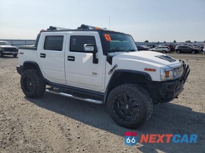 Czwarte zdjęcie samochodu z boku: 2006 HUMMER H2 SUT VIN:5GRGN22U56H119540 - miniatura