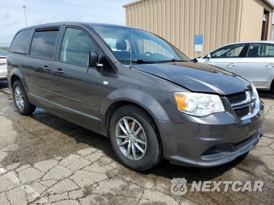 Czwarte zdjęcie samochodu z boku: 2014 DODGE GRAND CARAVAN SE VIN:2C4RDGBG4ER458958 - miniatura