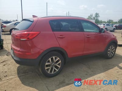 Trzecie zdjęcie samochodu z tyłu: 2015 KIA SPORTAGE LX VIN:KNDPB3AC2F7692930 - miniatura