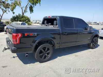 Trzecie zdjęcie samochodu z tyłu: 2016 FORD F150 SUPERCREW VIN:1FTEW1EGXGKF89914 - miniatura