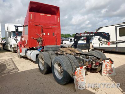 Trzecie zdjęcie samochodu z tyłu: 2014 INTERNATIONAL PROSTAR SEMI TRUCK VIN:3HSDJAPR5EN033641 - miniatura
