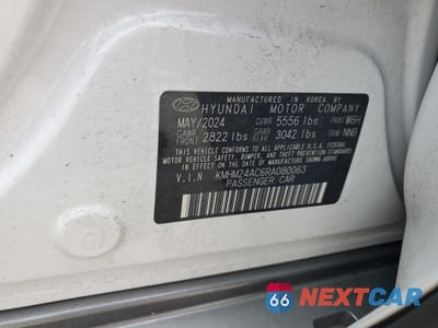 Zdjęcie 12 z 12 samochodu: 2024 HYUNDAI IONIQ 6 SE VIN:KMHM24AC6RA080063 - miniatura