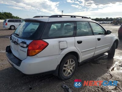 Trzecie zdjęcie samochodu z tyłu: 2006 SUBARU LEGACY OUTBACK 2.5I VIN:4S4BP61C767317401 - miniatura