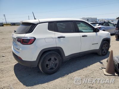 Trzecie zdjęcie samochodu z tyłu: 2018 JEEP COMPASS SPORT VIN:3C4NJCAB4JT408512 - miniatura