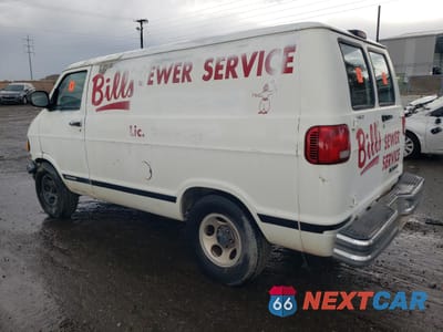 Drugie zdjęcie samochodu z przodu: 2003 DODGE RAM VAN B1500 VIN:2D7HB11X23K521566 - miniatura