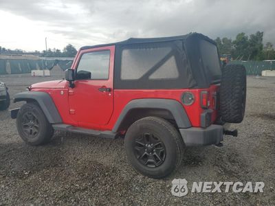 Drugie zdjęcie samochodu z przodu: 2015 JEEP WRANGLER SPORT VIN:1C4AJWAGXFL767538 - miniatura