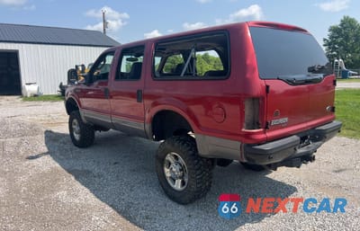Trzecie zdjęcie samochodu z tyłu: 2003 FORD EXCURSION XLT VIN:1FMSU41P83EC48225 - miniatura