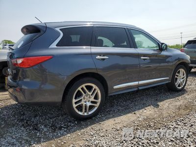 Trzecie zdjęcie samochodu z tyłu: 2013 INFINITI JX35 VIN:5N1AL0MM1DC302356 - miniatura