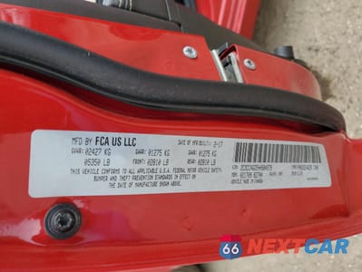 Zdjęcie 12 z 12 samochodu: 2017 CHRYSLER 300 S VIN:2C3CCAGG5HH584579 - miniatura