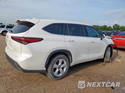 Trzecie zdjęcie samochodu z tyłu: 2021 TOYOTA HIGHLANDER L VIN:5TDCZRAH3MS076276 - miniatura