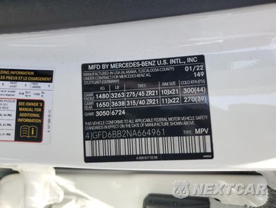 Zdjęcie 13 z 14 samochodu: 2022 MERCEDES-BENZ GLE COUPE AMG 53 4MATIC VIN:4JGFD6BB2NA664961 - miniatura