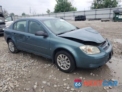 Czwarte zdjęcie samochodu z boku: 2009 CHEVROLET COBALT LS VIN:1G1AS58H997197687 - miniatura