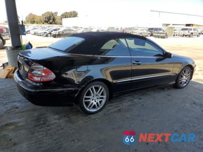 Trzecie zdjęcie samochodu z tyłu: 2009 MERCEDES-BENZ CLK 350 VIN:WDBTK56F19T108492 - miniatura
