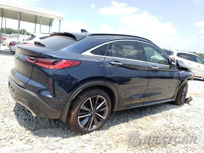 Trzecie zdjęcie samochodu z tyłu: 2024 INFINITI QX55 SENSORY VIN:3PCAJ5LR4RF110847 - miniatura