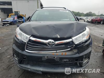 Piąte zdjęcie samochodu w środku: 2015 TOYOTA HIGHLANDER LIMITED VIN:5TDDKRFH4FS133928 - miniatura