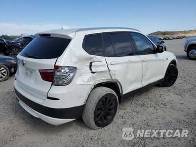 Trzecie zdjęcie samochodu z tyłu: 2013 BMW X3 XDRIVE28I VIN:5UXWX9C54D0A14220 - miniatura