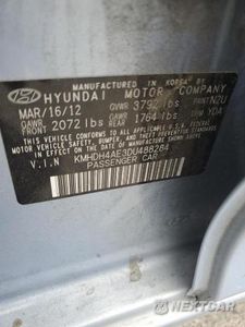 Zdjęcie 12 z 12 samochodu: 2013 HYUNDAI ELANTRA GLS VIN:KMHDH4AE3DU488284 - miniatura