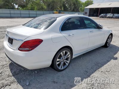Trzecie zdjęcie samochodu z tyłu: 2018 MERCEDES-BENZ C 300 VIN:WDDWF4JB0JR332894 - miniatura
