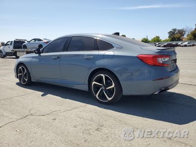 Drugie zdjęcie samochodu z przodu: 2022 HONDA ACCORD SPORT VIN:1HGCV1F34NA106427 - miniatura