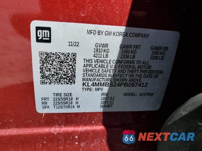 Zdjęcie 13 z 15 samochodu: 2023 BUICK ENCORE GX PREFERRED VIN:KL4MMBS24PB087412 - miniatura