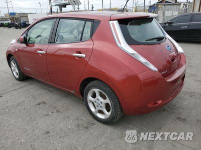 Drugie zdjęcie samochodu z przodu: 2012 NISSAN LEAF SV VIN:JN1AZ0CP2CT015527 - miniatura