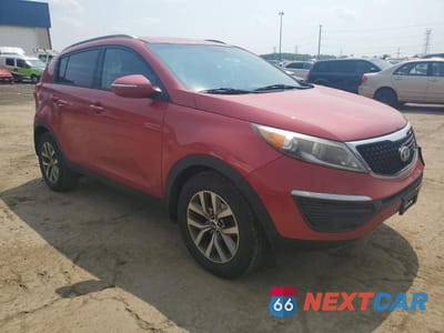 Czwarte zdjęcie samochodu z boku: 2015 KIA SPORTAGE LX VIN:KNDPB3AC2F7692930 - miniatura