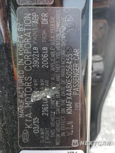 Zdjęcie 12 z 14 samochodu: 2014 KIA FORTE EX VIN:KNAFX4A8XE5056455 - miniatura