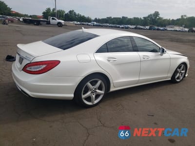 Trzecie zdjęcie samochodu z tyłu: 2014 MERCEDES-BENZ CLS 550 4MATIC VIN:WDDLJ9BB9EA117743 - miniatura