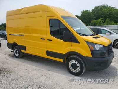 Czwarte zdjęcie samochodu z boku: 2021 FORD TRANSIT T-250 VIN:1FTBR1X80MKA25457 - miniatura