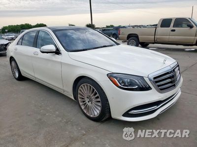 Czwarte zdjęcie samochodu z boku: 2018 MERCEDES-BENZ S 560 4MATIC VIN:WDDUG8GB0JA346554 - miniatura