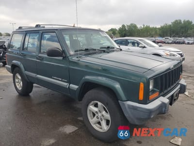 Czwarte zdjęcie samochodu z boku: 2000 JEEP CHEROKEE SPORT VIN:1J4FF48S9YL264540 - miniatura