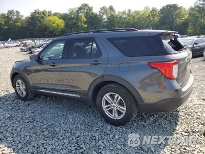 Drugie zdjęcie samochodu z przodu: 2020 FORD EXPLORER XLT VIN:1FMSK7DH5LGB38734 - miniatura