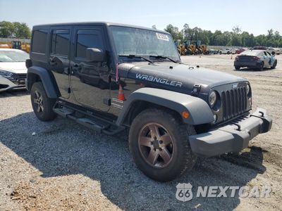 Czwarte zdjęcie samochodu z boku: 2016 JEEP WRANGLER UNLIMITED SPORT VIN:1C4BJWDG2GL324267 - miniatura