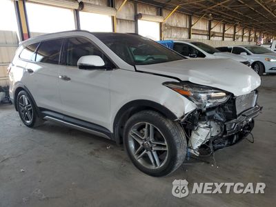 Czwarte zdjęcie samochodu z boku: 2018 HYUNDAI SANTA FE SE ULTIMATE VIN:KM8SR4HF2JU290035 - miniatura