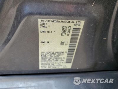 Zdjęcie 12 z 14 samochodu: 2017 NISSAN ALTIMA 2.5 VIN:1N4AL3AP1HC112735 - miniatura