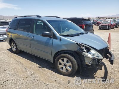 Czwarte zdjęcie samochodu z boku: 2006 TOYOTA SIENNA CE VIN:5TDZA23C76S489122 - miniatura