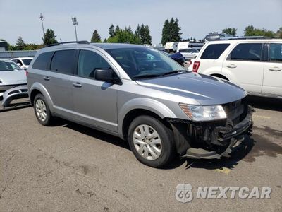 Czwarte zdjęcie samochodu z boku: 2017 DODGE JOURNEY SE VIN:3C4PDCABXHT504624 - miniatura