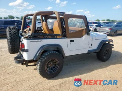 Trzecie zdjęcie samochodu z tyłu: 1994 JEEP WRANGLER / YJ S VIN:1J4FY19P7RP456715 - miniatura