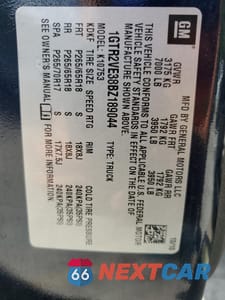 Zdjęcie 13 z 13 samochodu: 2011 GMC SIERRA K1500 SLE VIN:1GTR2VE38BZ189044 - miniatura