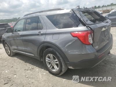 Drugie zdjęcie samochodu z przodu: 2021 FORD EXPLORER XLT VIN:1FMSK8DH2MGC10772 - miniatura